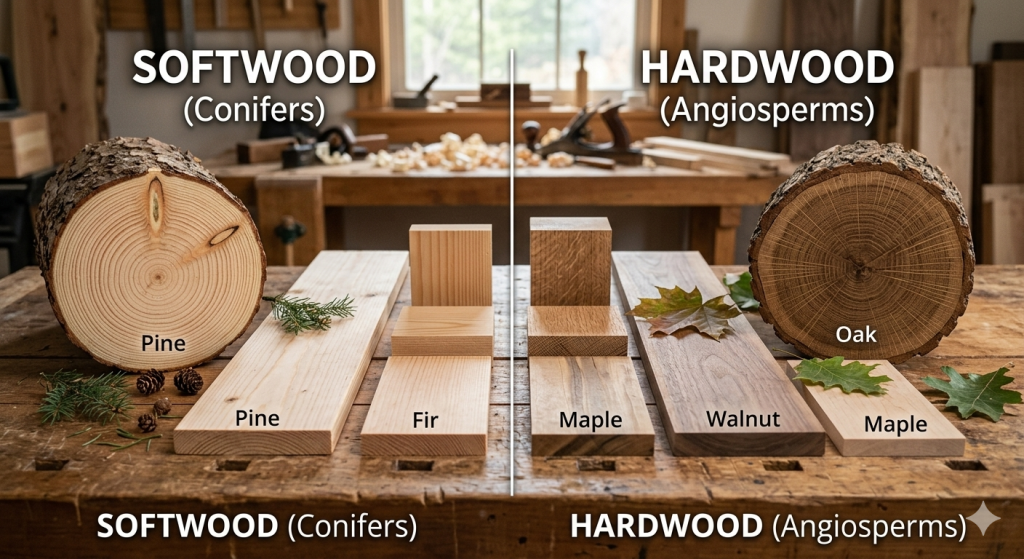 Understanding Softwood vs Hardwood: Choosing the Right Timber